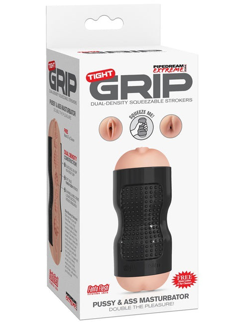 Pipedream Extreme Toyz Tight Grip Pussy & Ass Masturbator